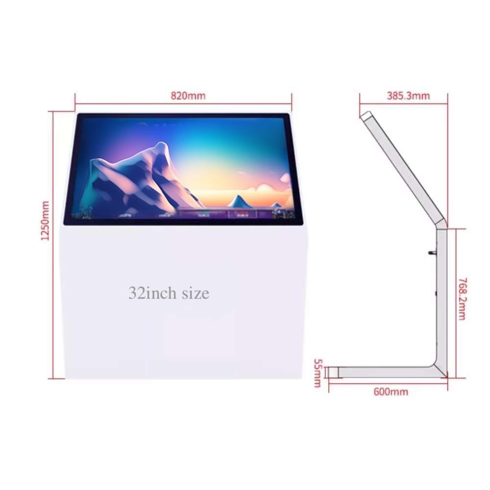 32inch kiosk size