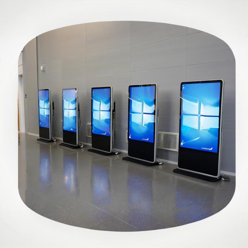65inch advertising kiosk
