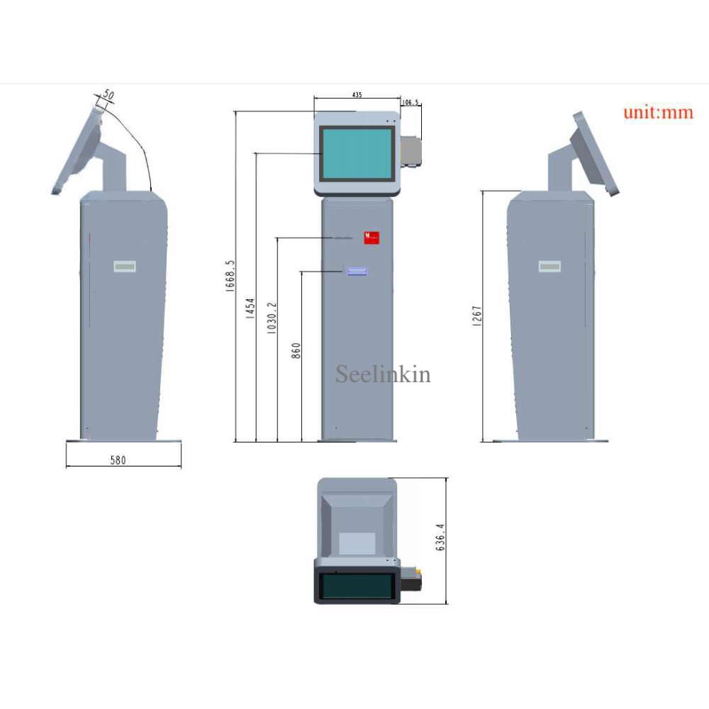 cash payment kiosk return