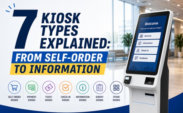 7 Kiosk Types Explained: From Self-Order to Information