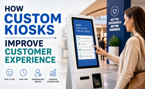 How Custom Kiosks Improve Customer Experience