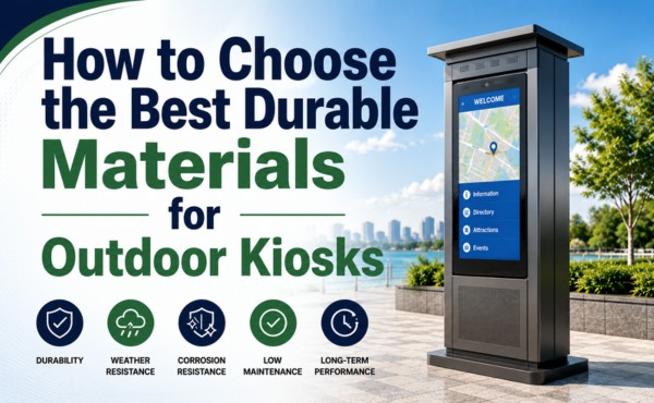 How to choose the best durable materials for outdoor kiosks